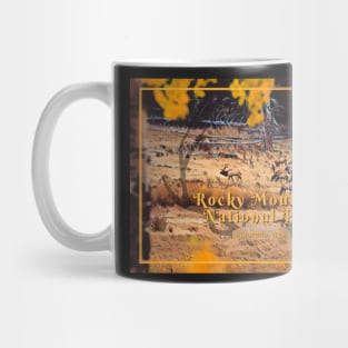 Autumn in Rocky Mountain National Park Poster Mug